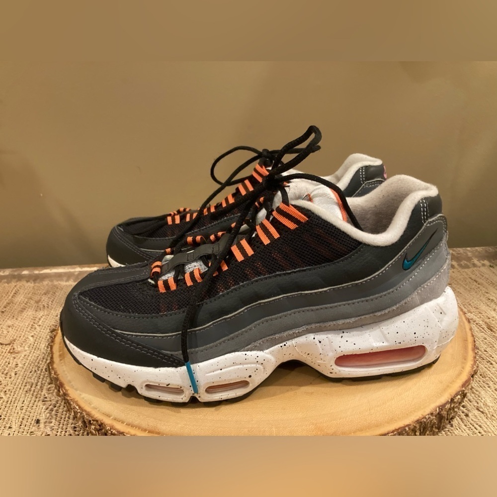 NIKE Air‎ Max 95 Recraft(GS) Black Aquamarine CJ3906 008 - Sz-7Y
